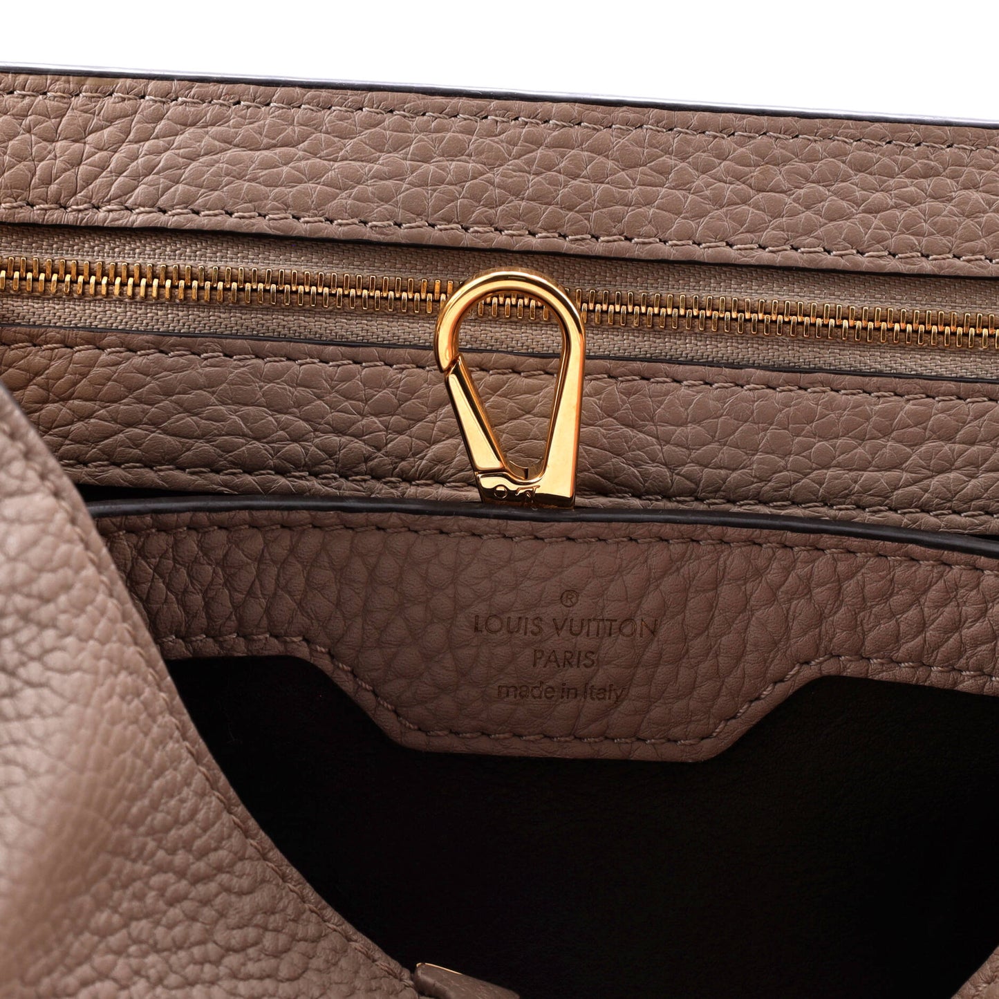 Louis Vuitton Capucines Bag Leather BB