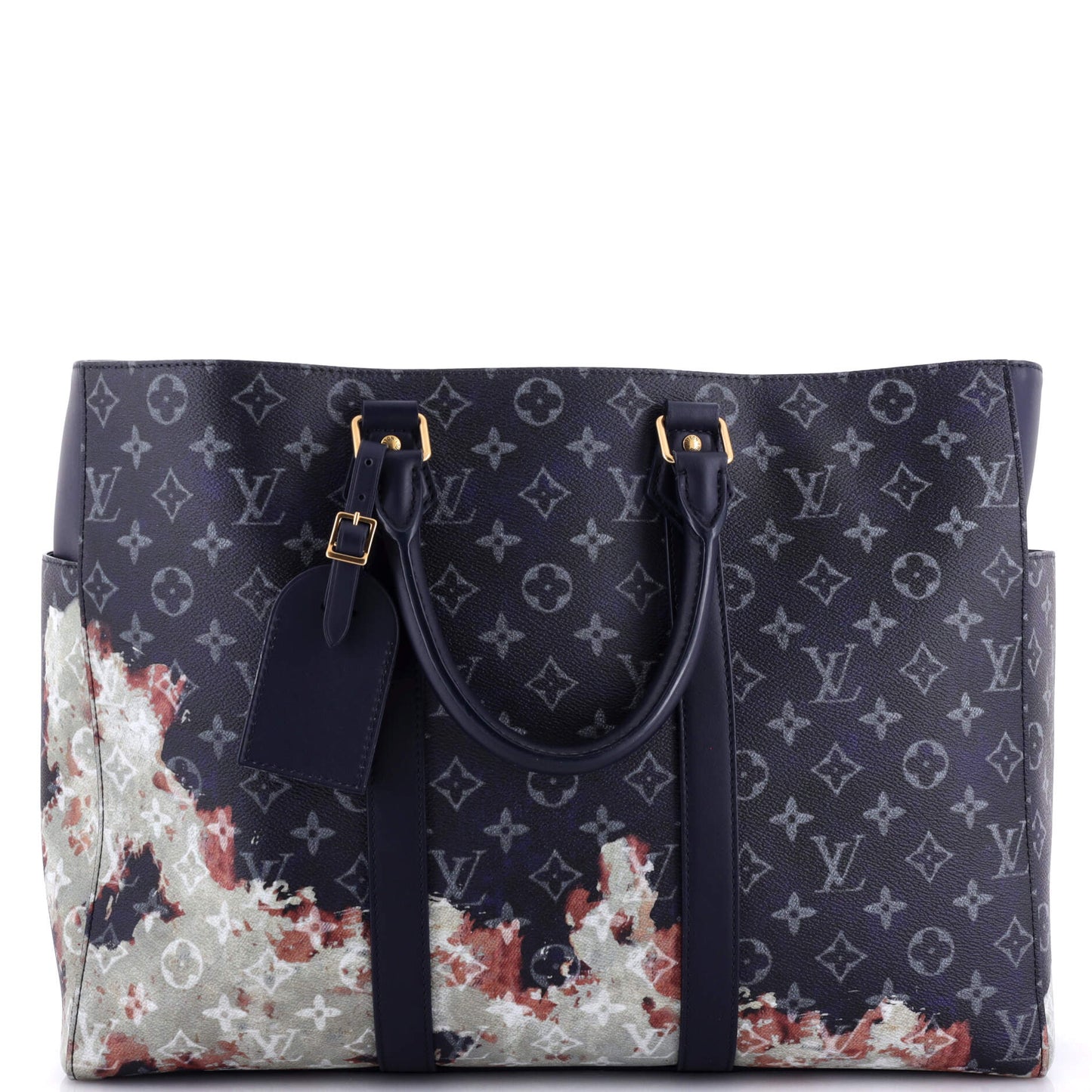 Louis Vuitton Sac Plat 24H Bag Monogram Bleach Canvas
