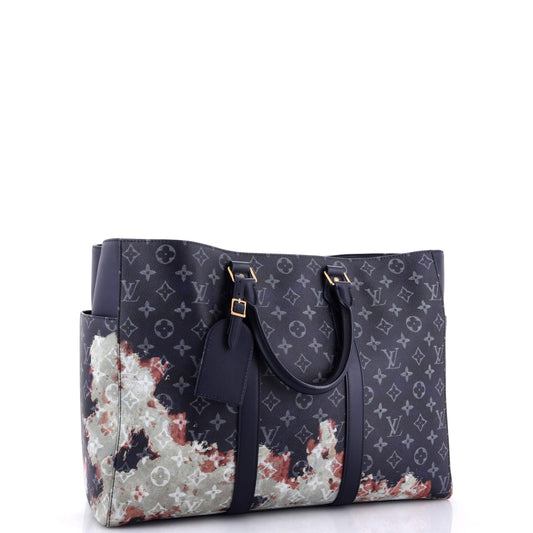 Louis Vuitton Sac Plat 24H Bag Monogram Bleach Canvas