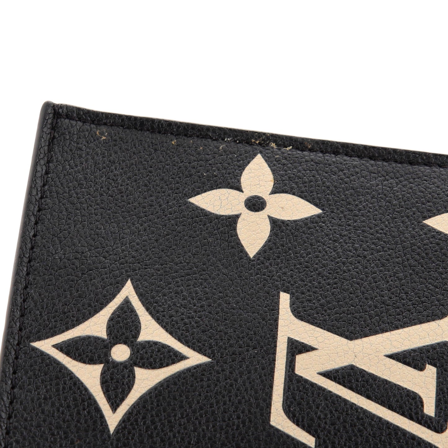 Louis Vuitton Petit Sac Plat Bag Bicolor Monogram Empreinte Giant