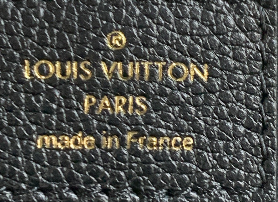 Louis Vuitton Petit Palais Handbag Bicolor Monogram Empreinte Giant