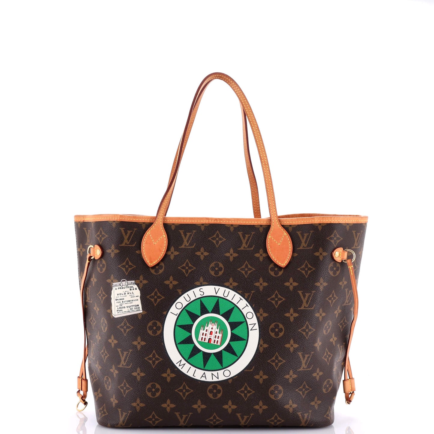 Louis Vuitton Neverfull NM Tote My World Tour Monogram Canvas MM