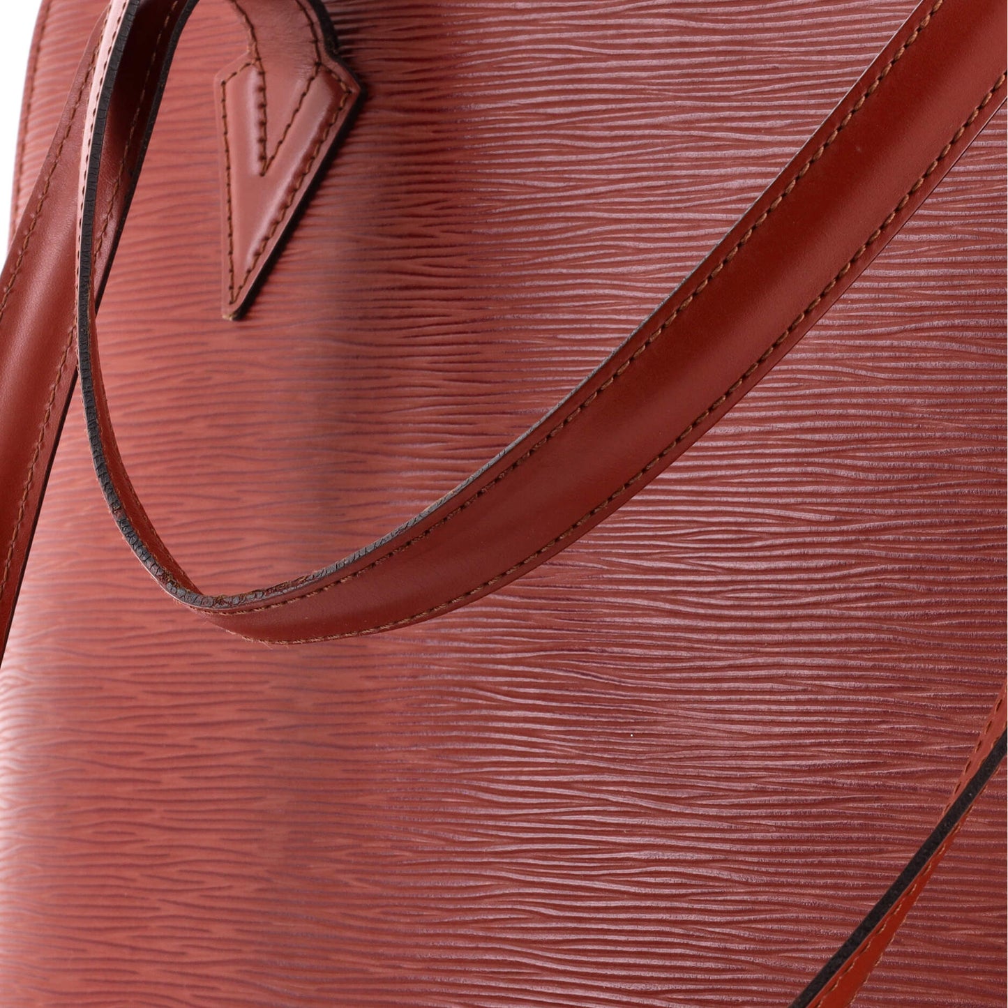 Louis Vuitton Lussac Handbag Epi Leather