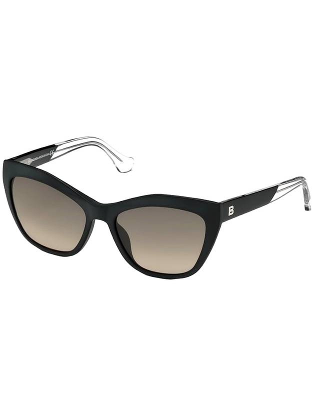 Luxury Balenciaga Trending 2026 Eyewear Matte Frame Sunglasses Black