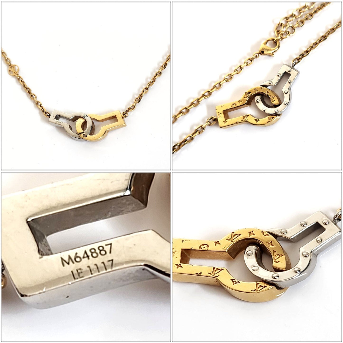 Louis Vuitton Metal Necklace