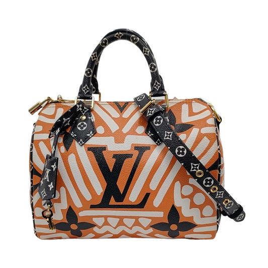 Louis Vuitton Speedy Bandouliere 25 Giant Monogram Crossbody Bag
