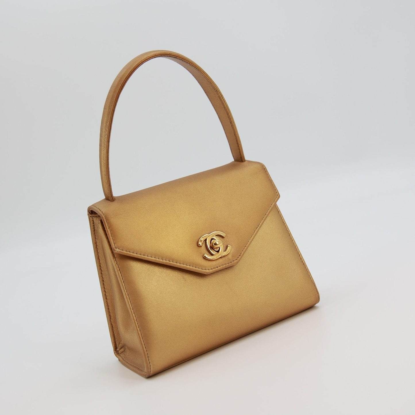 Chanel Gold Mini Kelly