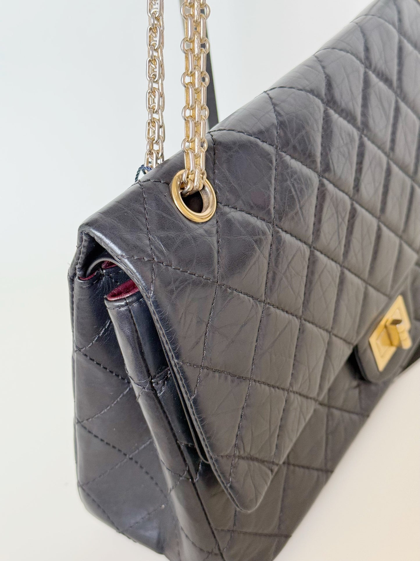 Chanel Aged Calfskin Quilted 2.55 Reissue Flap