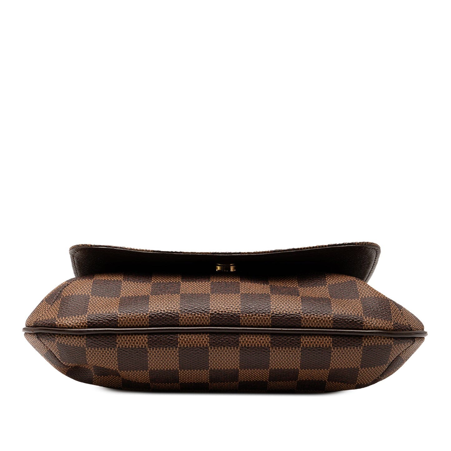 Brown Louis Vuitton Damier Ebene Mtte Salsa Long Strap Crossbody Bag