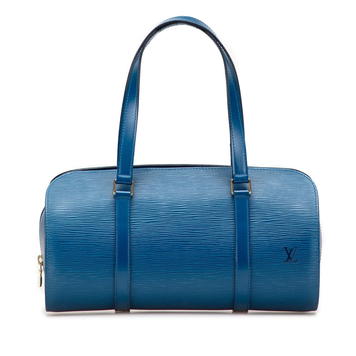 Blue Louis Vuitton Epi Soufflot Shoulder Bag