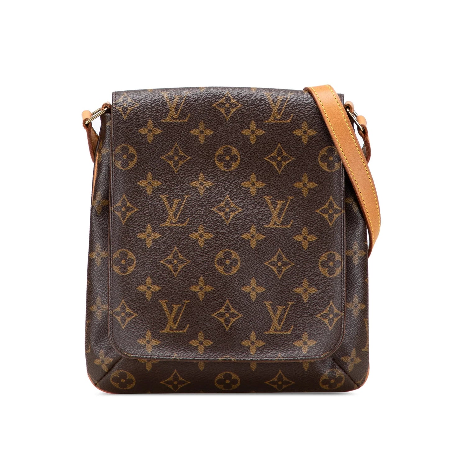 Brown Louis Vuitton Monogram Mtte Salsa Short Strap Shoulder Bag
