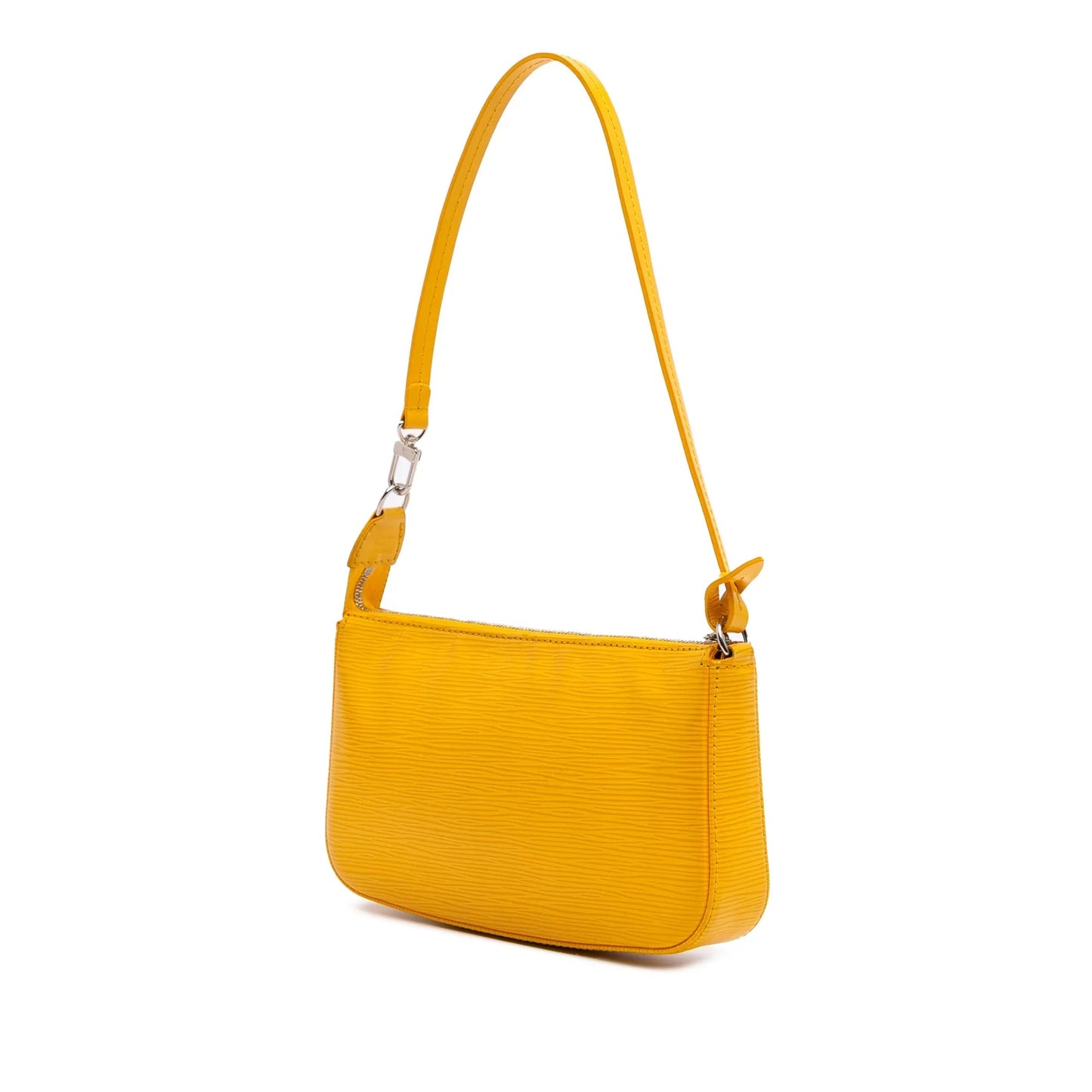 Yellow Louis Vuitton Epi Pochette Accessoires Shoulder Bag