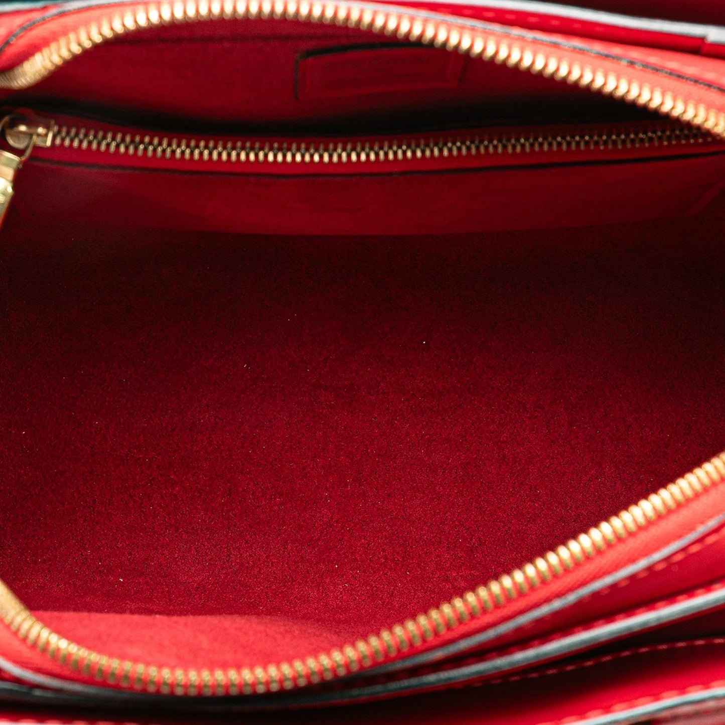 Red Louis Vuitton Epi Pont Neuf Handbag