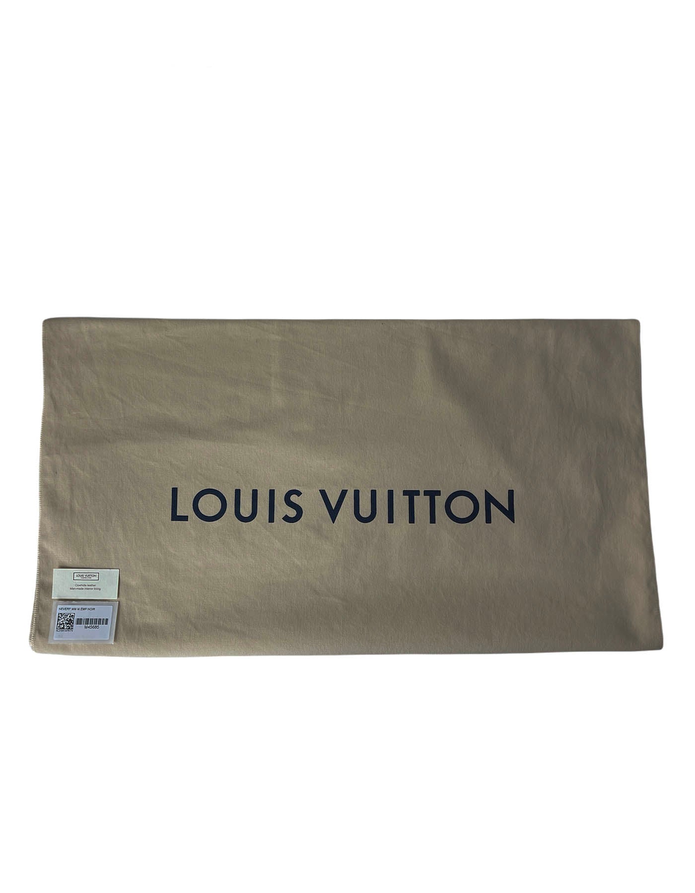 Louis Vuitton '21 Black Monogram Empreinte Leather Neverfull MM Tote Bag