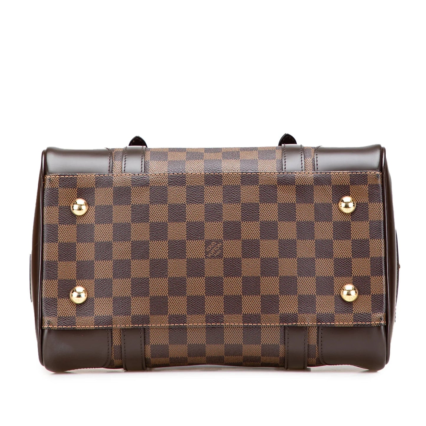 Brown Louis Vuitton Damier Ebene Berkeley Handbag