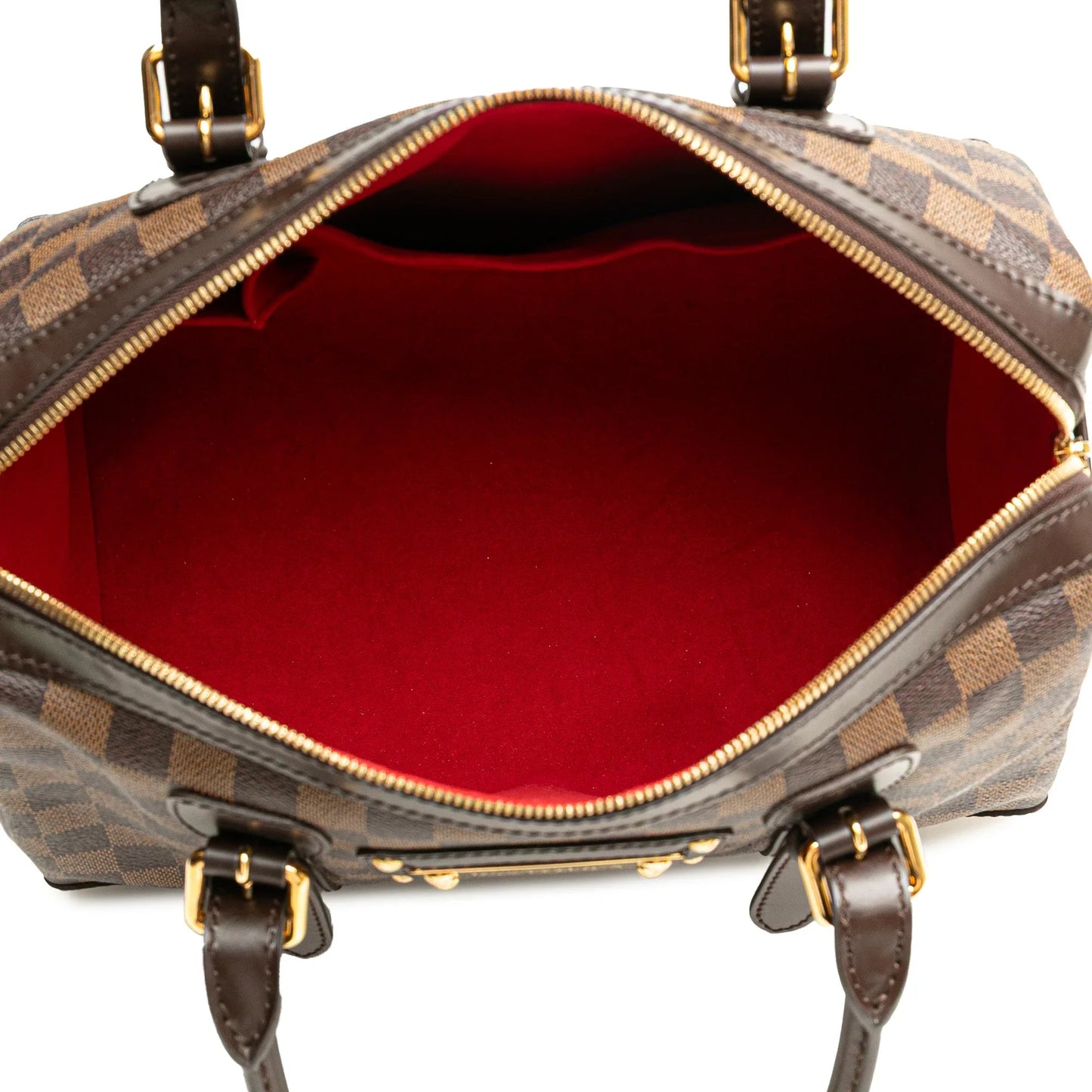 Brown Louis Vuitton Damier Ebene Berkeley Handbag