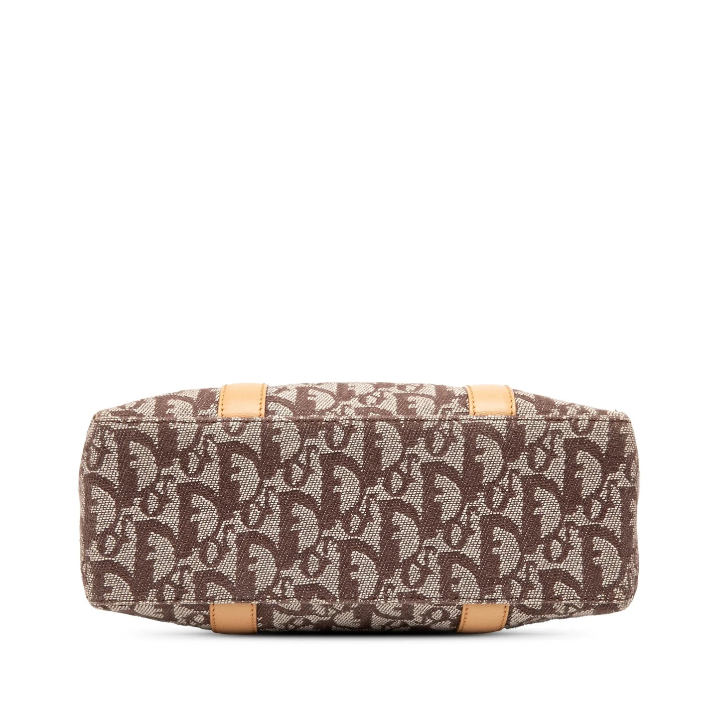 Brown Dior Diorissimo Trotter Canvas Tote