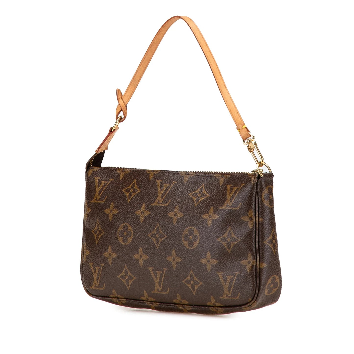 Brown Louis Vuitton Monogram Pochette Accessoires Shoulder Bag