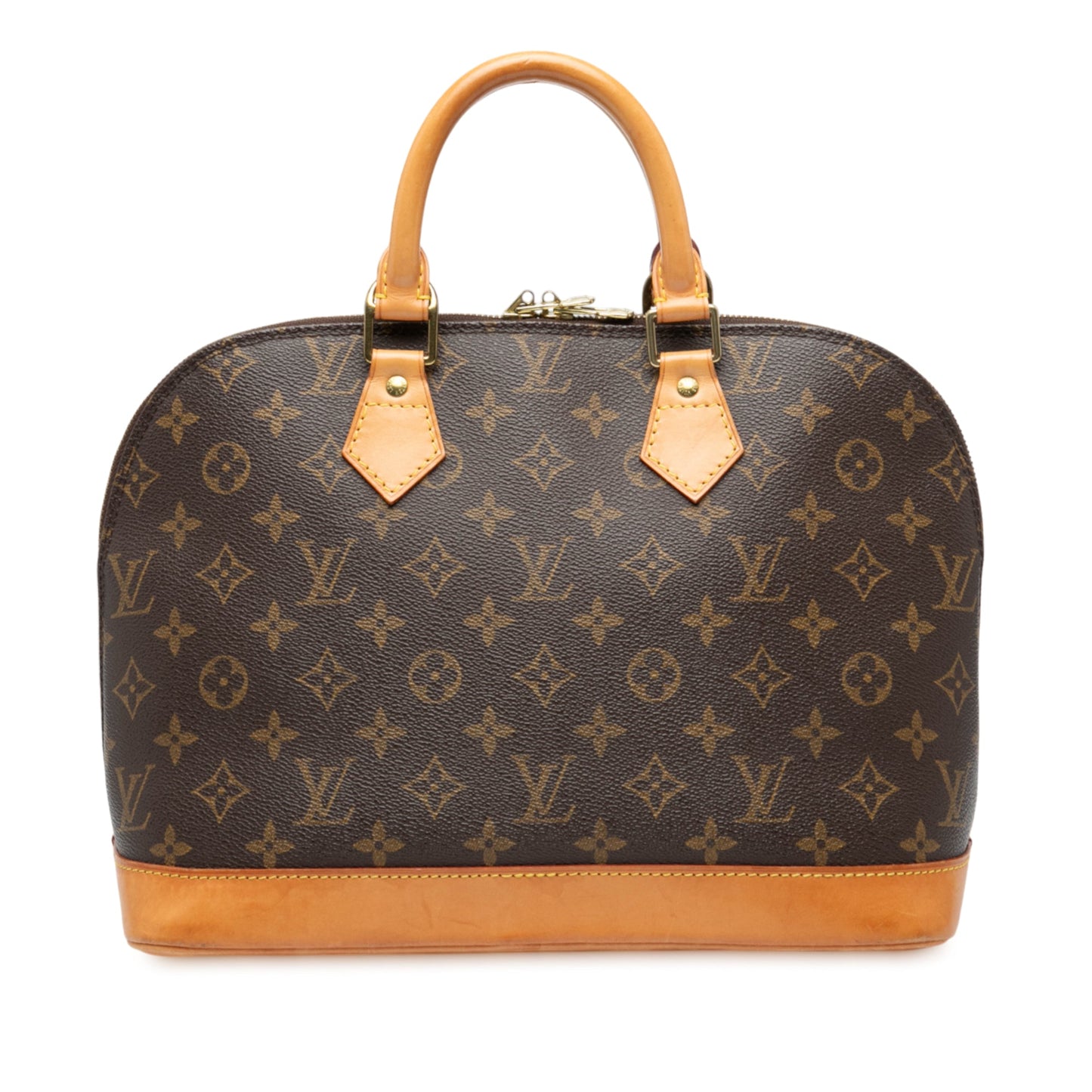 Brown Louis Vuitton Monogram Alma PM Handbag