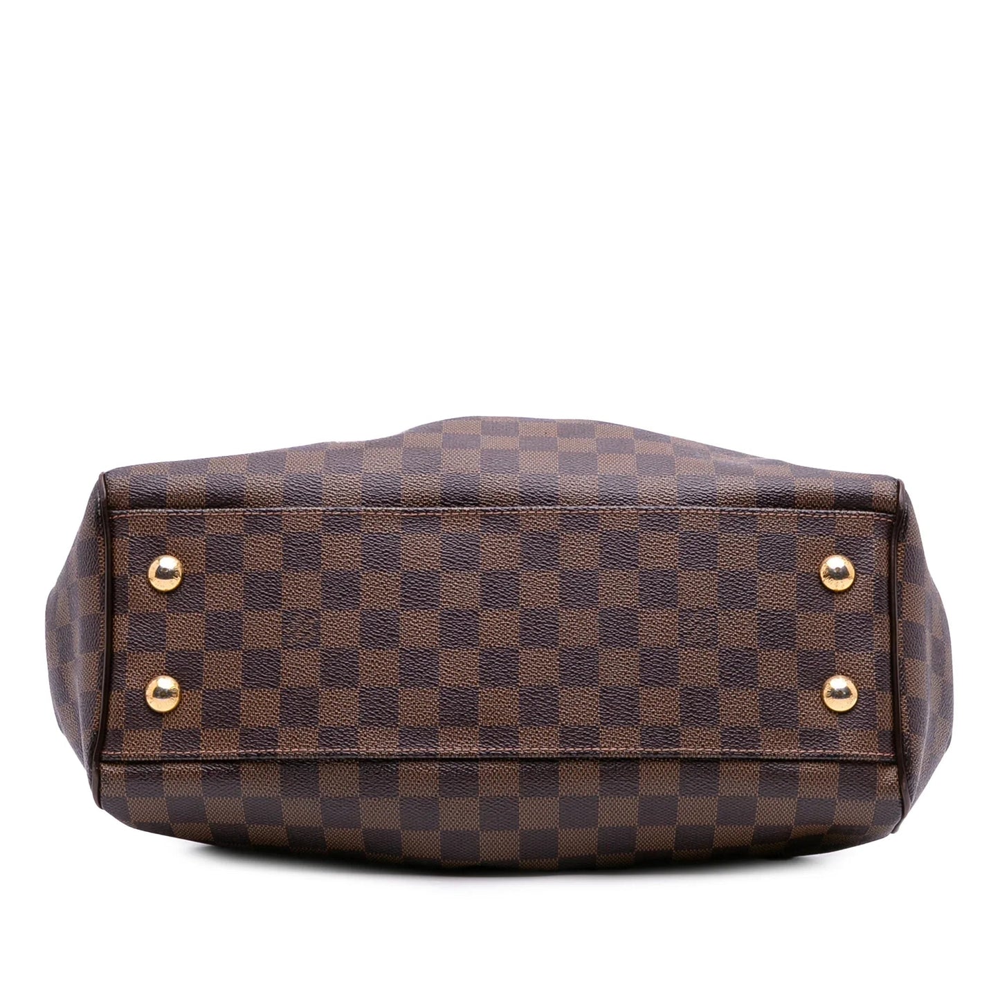 Brown Louis Vuitton Damier Ebene Trevi PM Satchel
