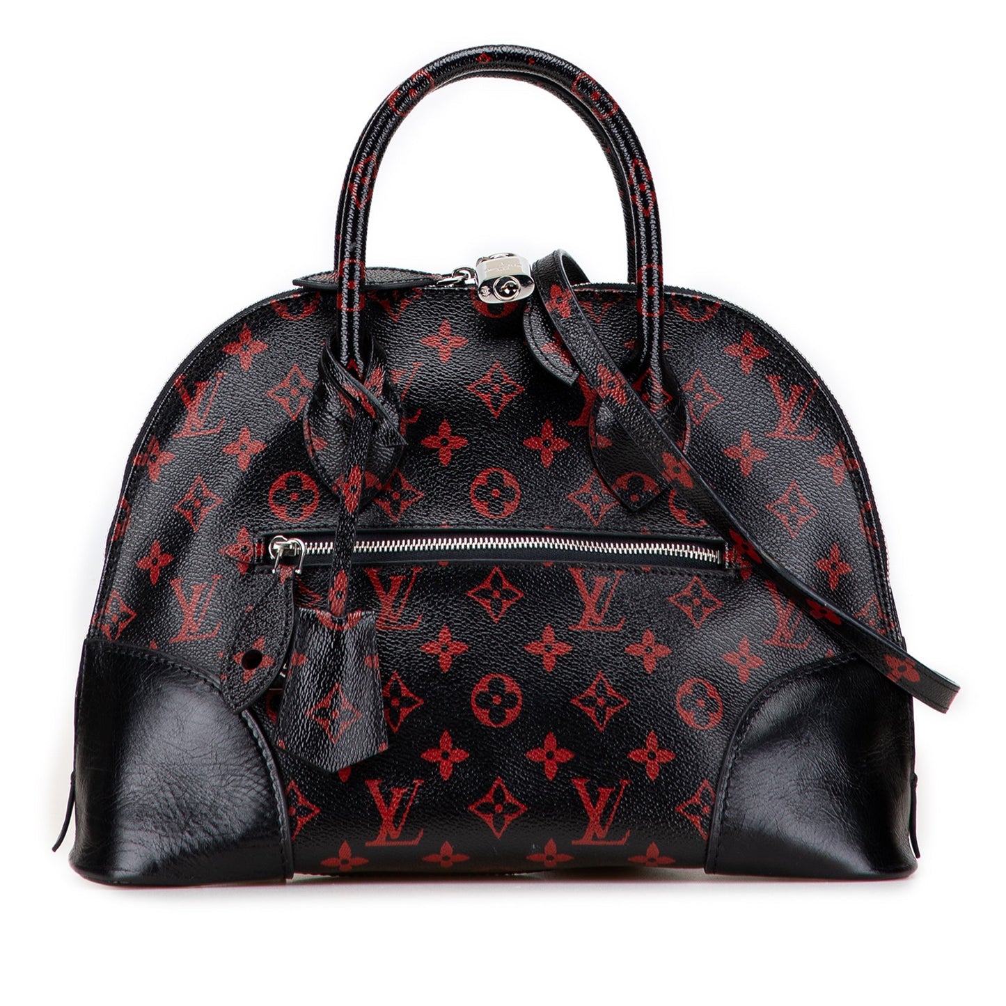 Black Louis Vuitton Monogram Infrarouge Alma PM Satchel