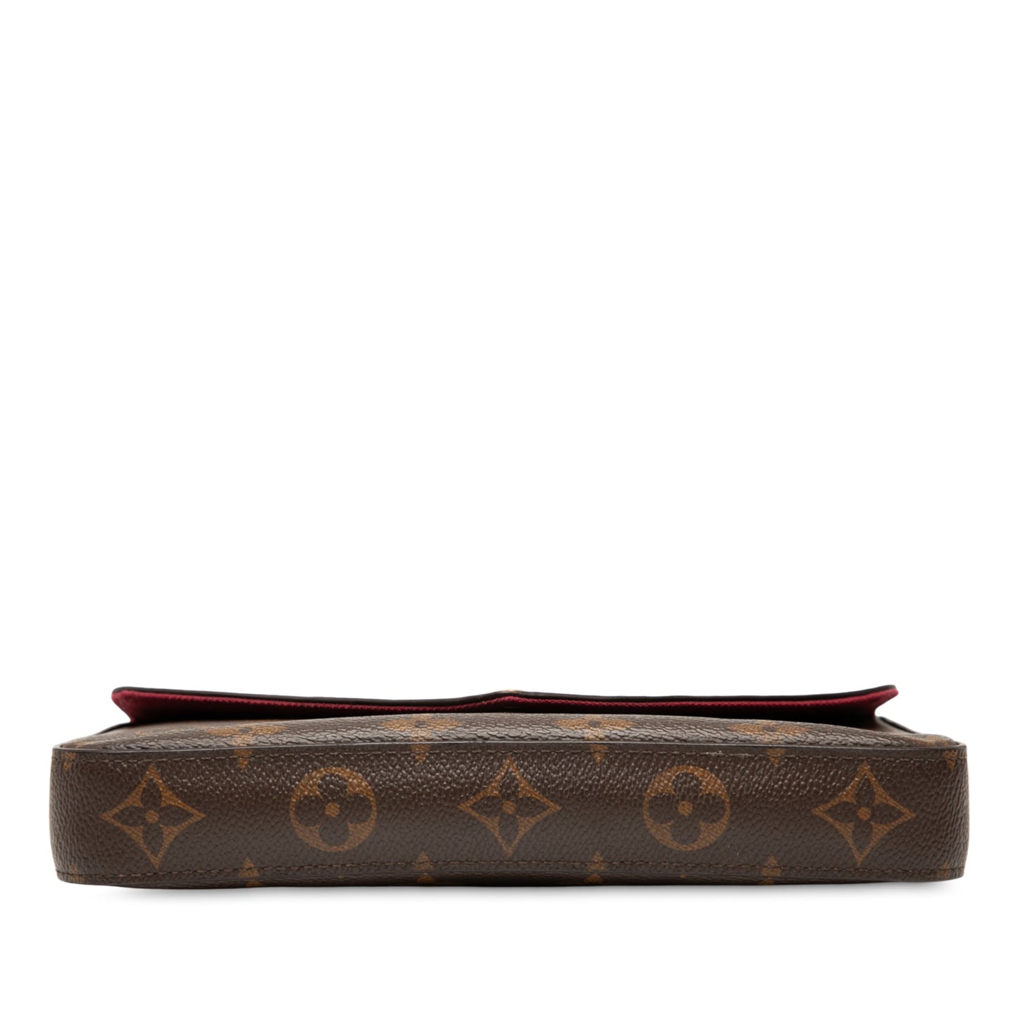 Brown Louis Vuitton Monogram Pochette Felicie Crossbody Bag