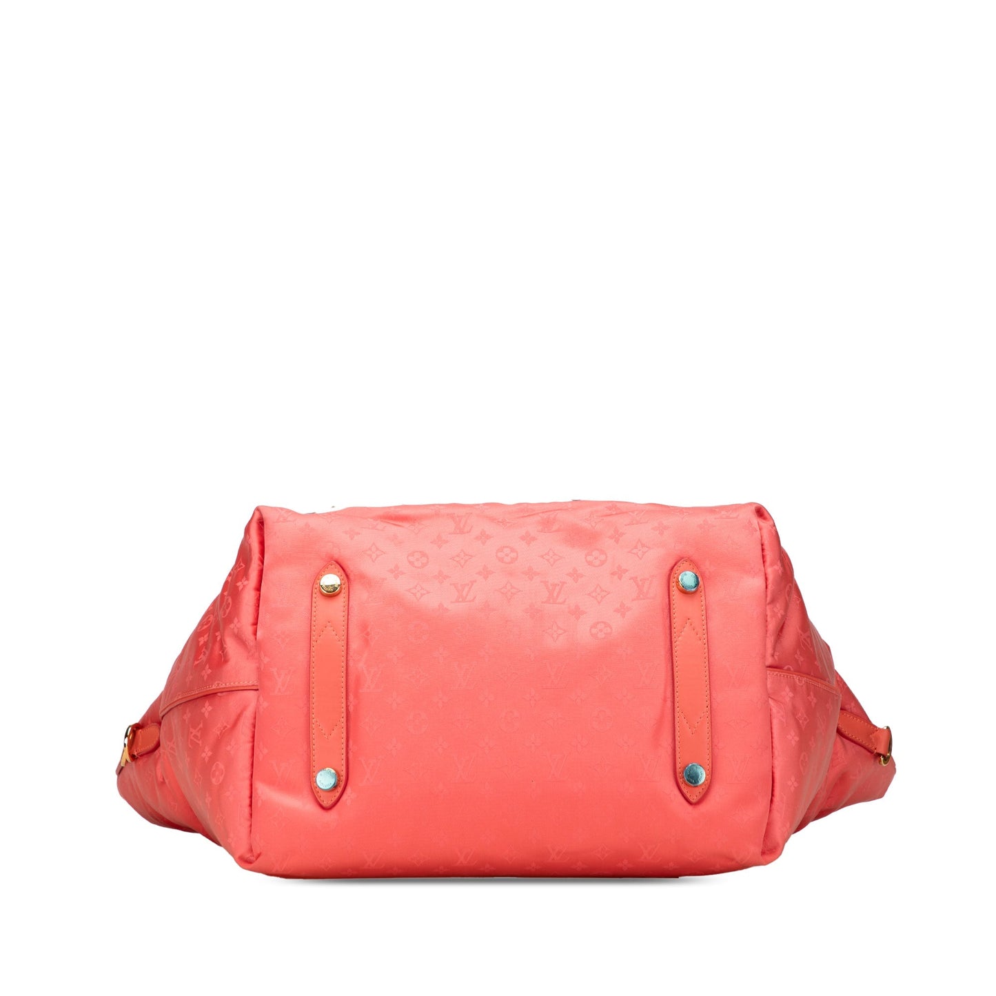 Pink Louis Vuitton Monogram Nylon Nouvelle Vague Beach Bag Satchel