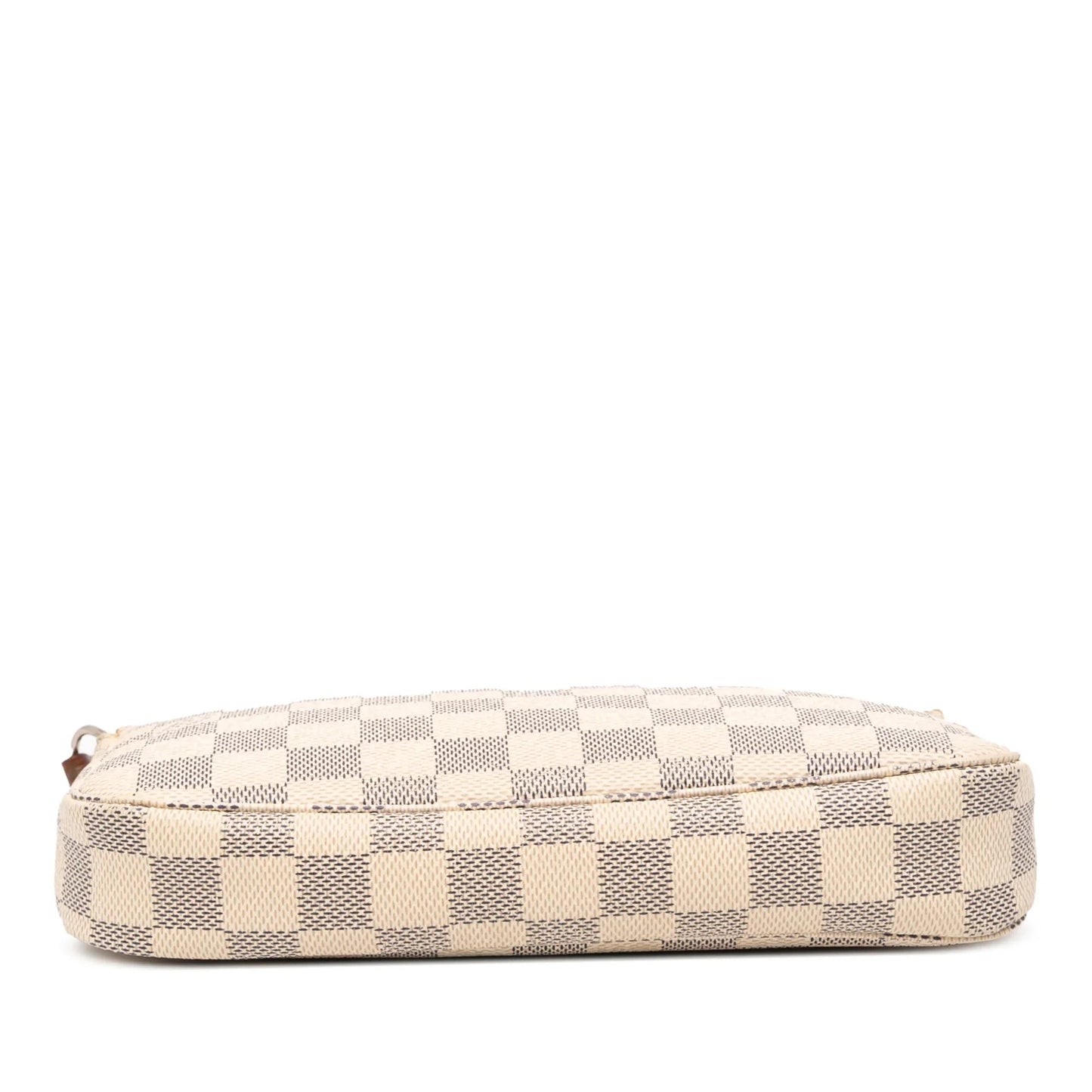 White Louis Vuitton Damier Azur Pochette Accessoires Shoulder Bag