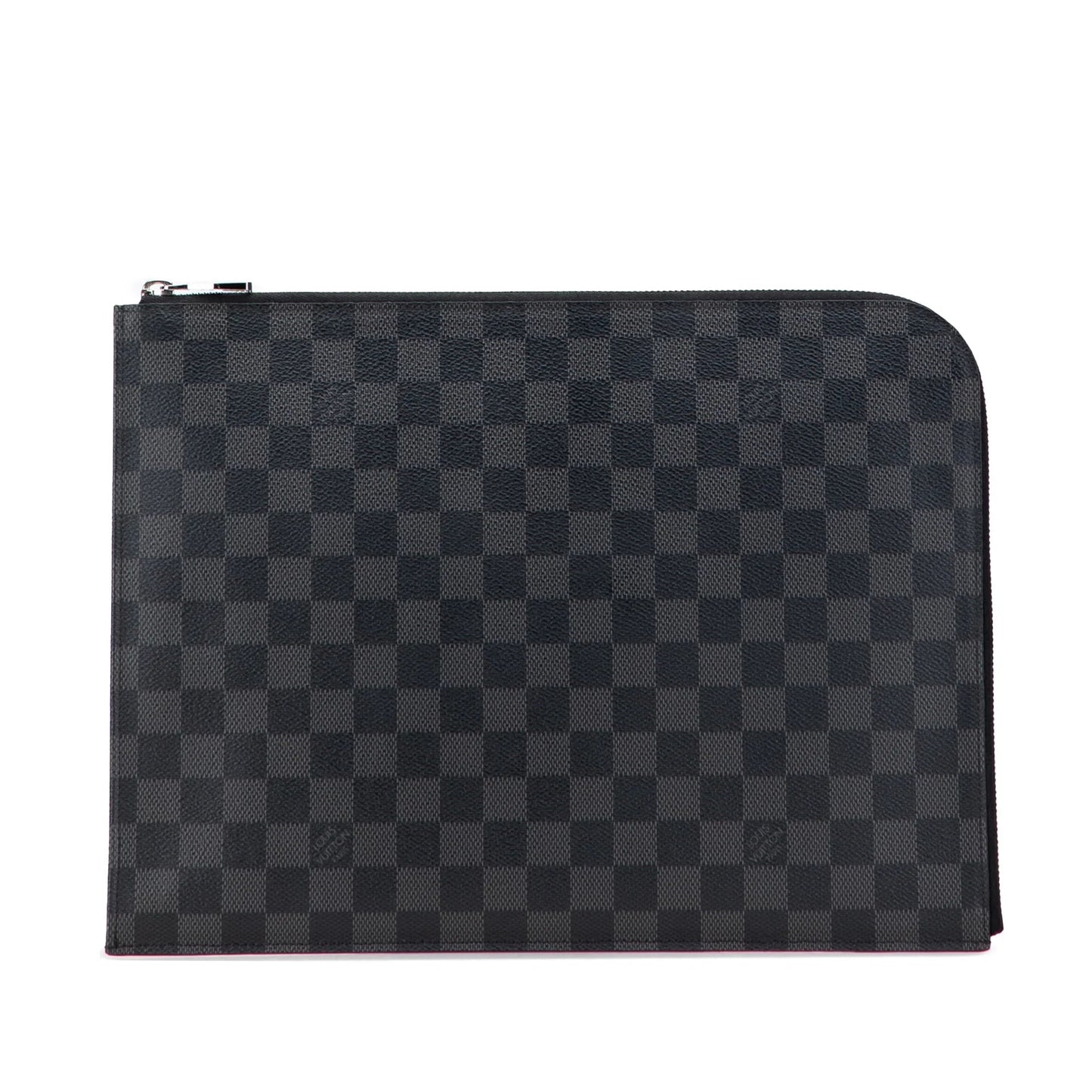 Black Louis Vuitton Damier Graphite Pochette Jour GM Clutch Bag