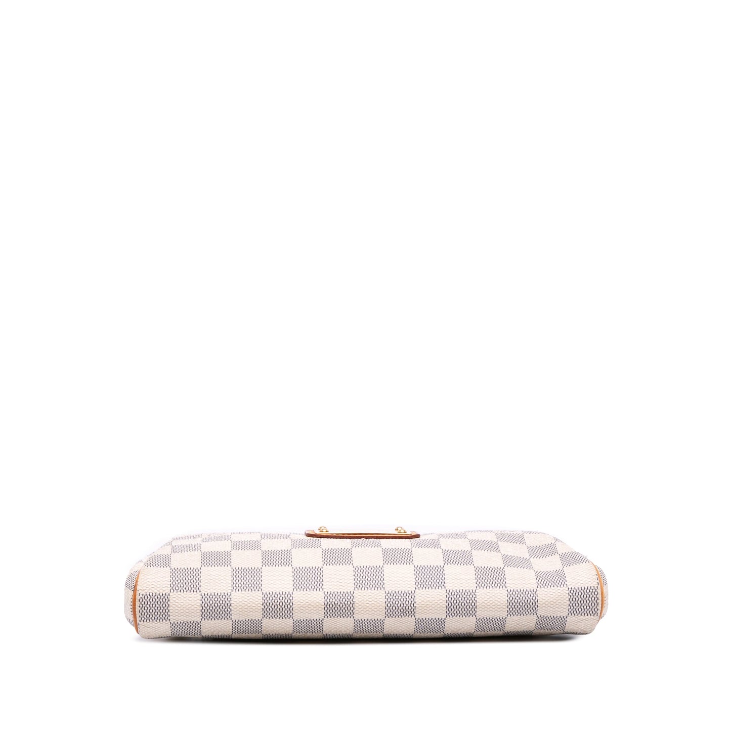 White Louis Vuitton Damier Azur Eva Satchel