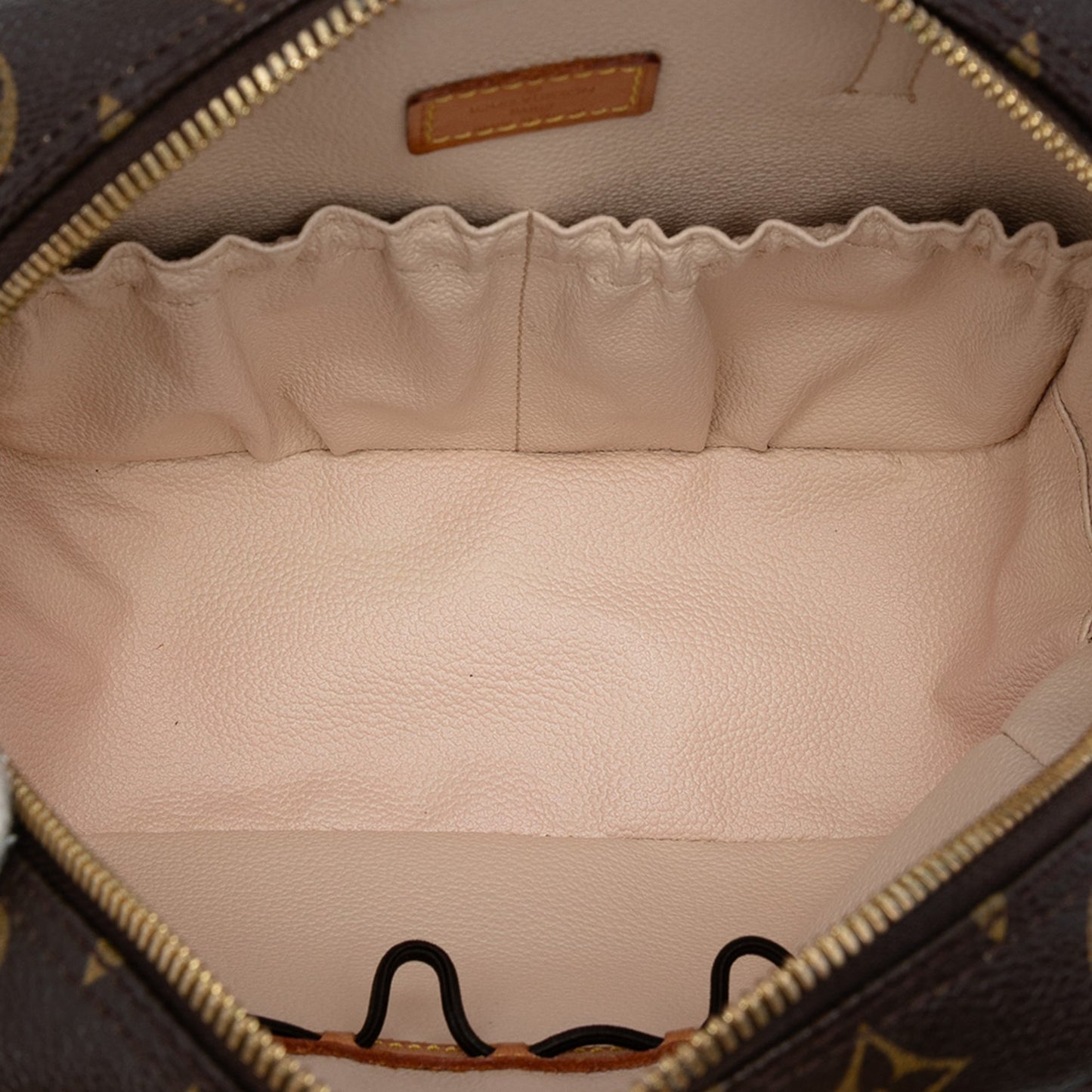 Brown Louis Vuitton Monogram Spontini Satchel