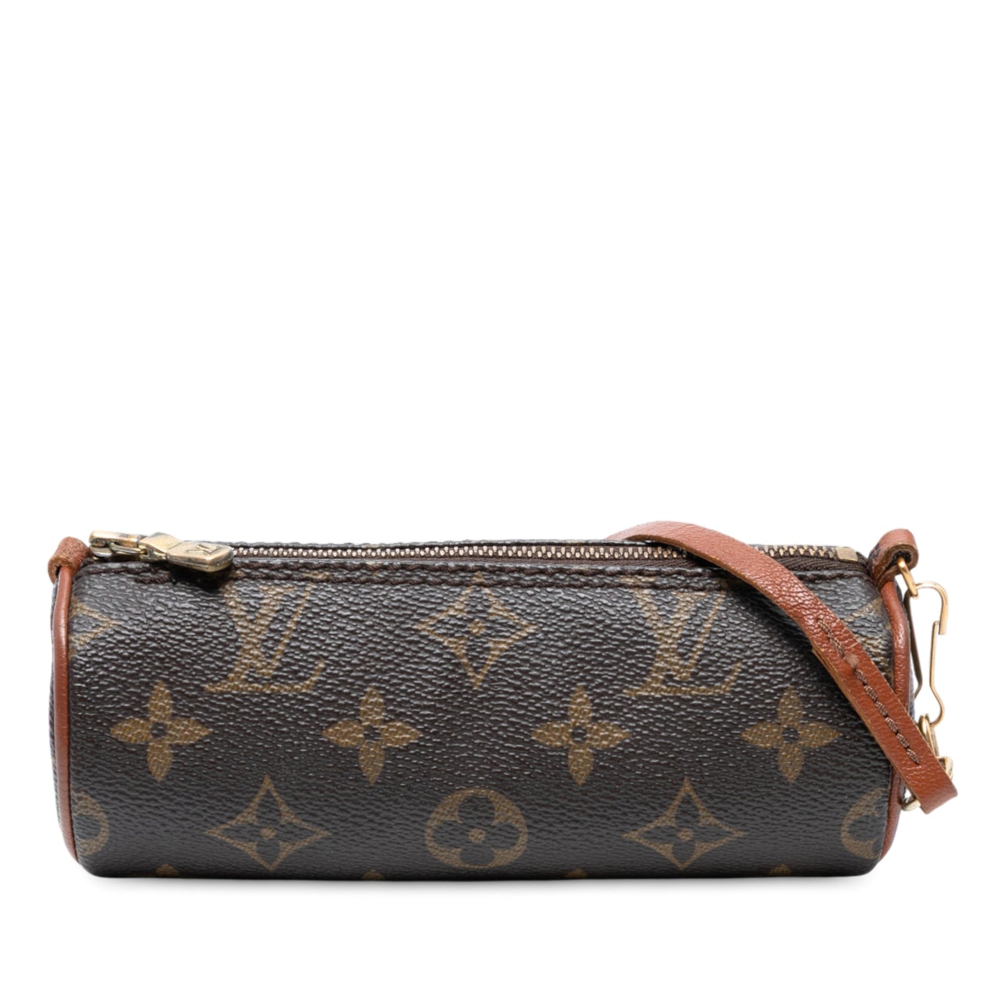 Brown Louis Vuitton Monogram Papillon Pochette Handbag