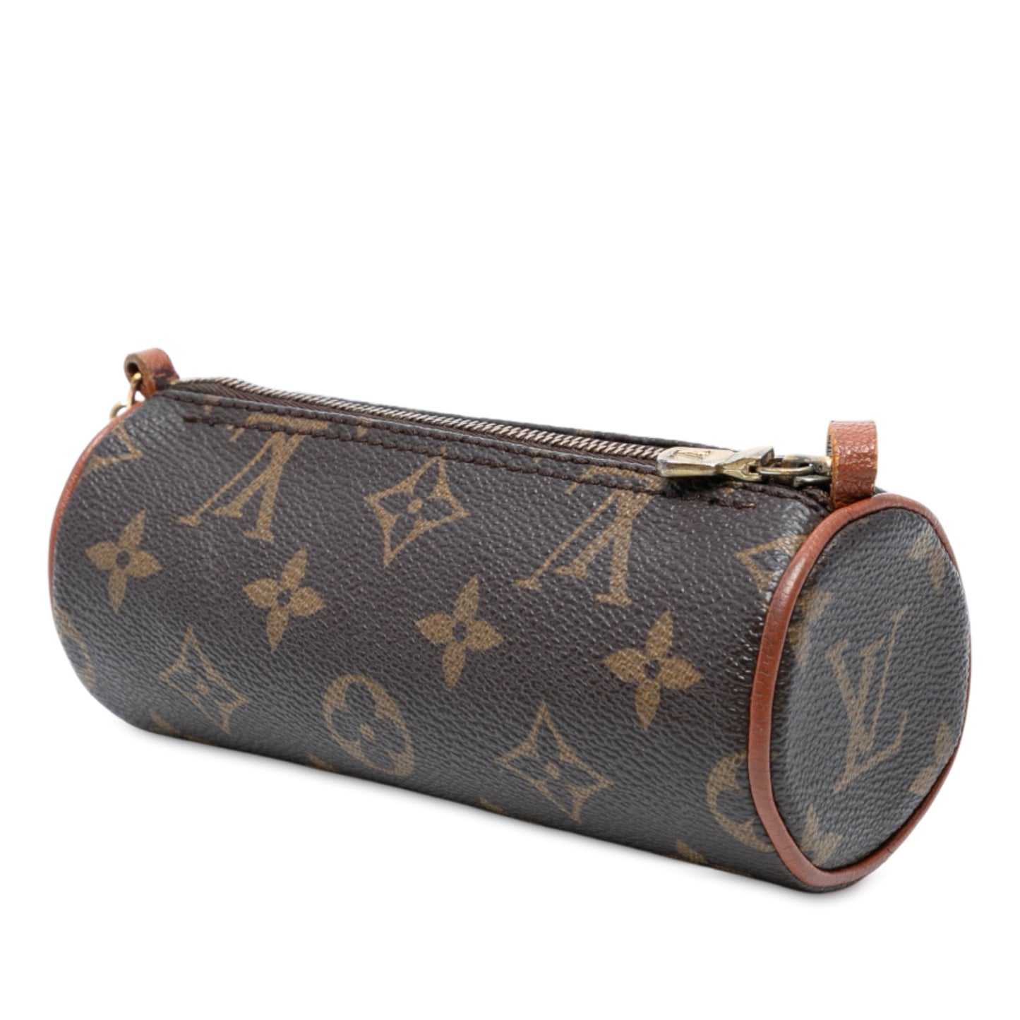 Brown Louis Vuitton Monogram Papillon Pochette Handbag