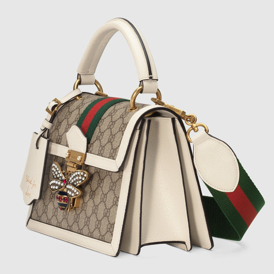Gucci Monogram Leather Canvas Crossbody