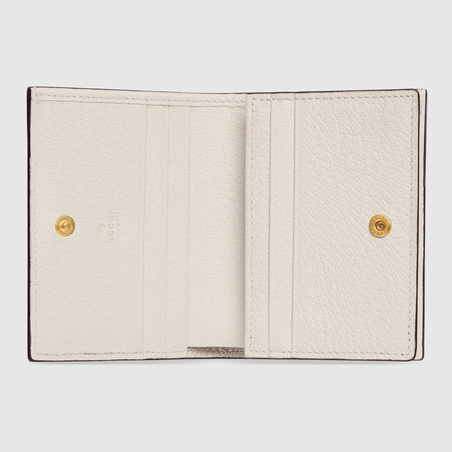 Gucci Ophidia Leather  Case Wallet White
