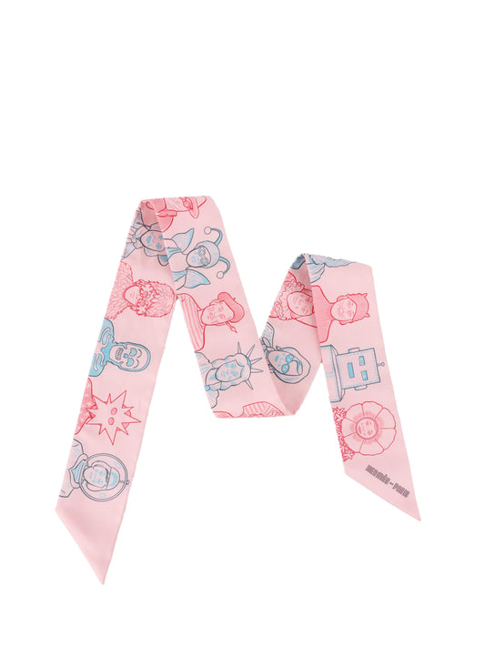 Hermes Pink Twilly.