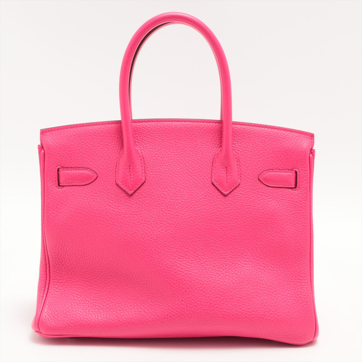 Luxury Hermes Birkin 30 Taurillon Clemence Rose