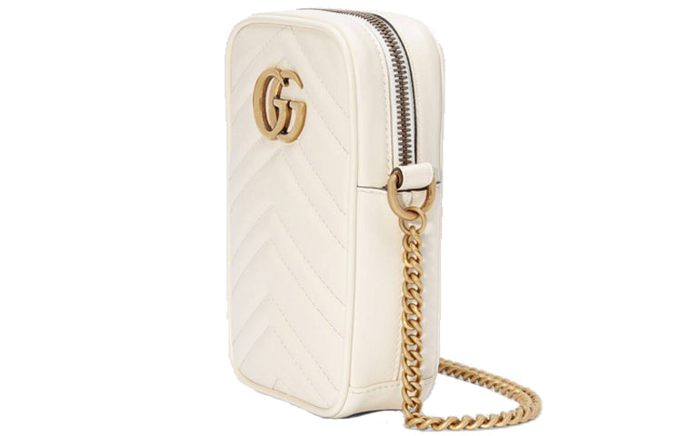 Gucci Chain Leather Shoulder Bag