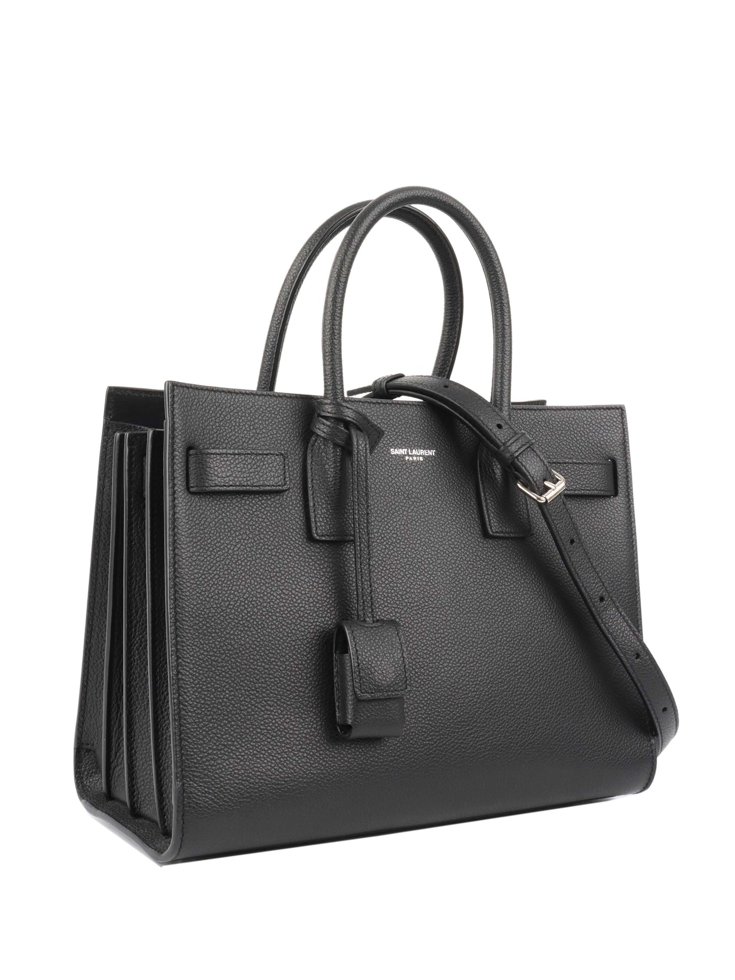 Saint Laurent Black Nano Sac De Jour.