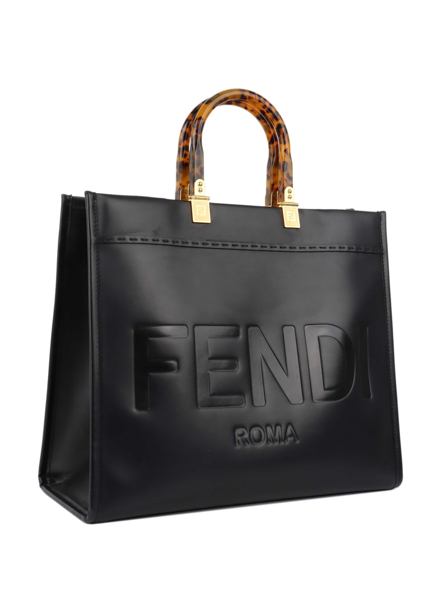 Fendi Black Medium Sunshine Tote.