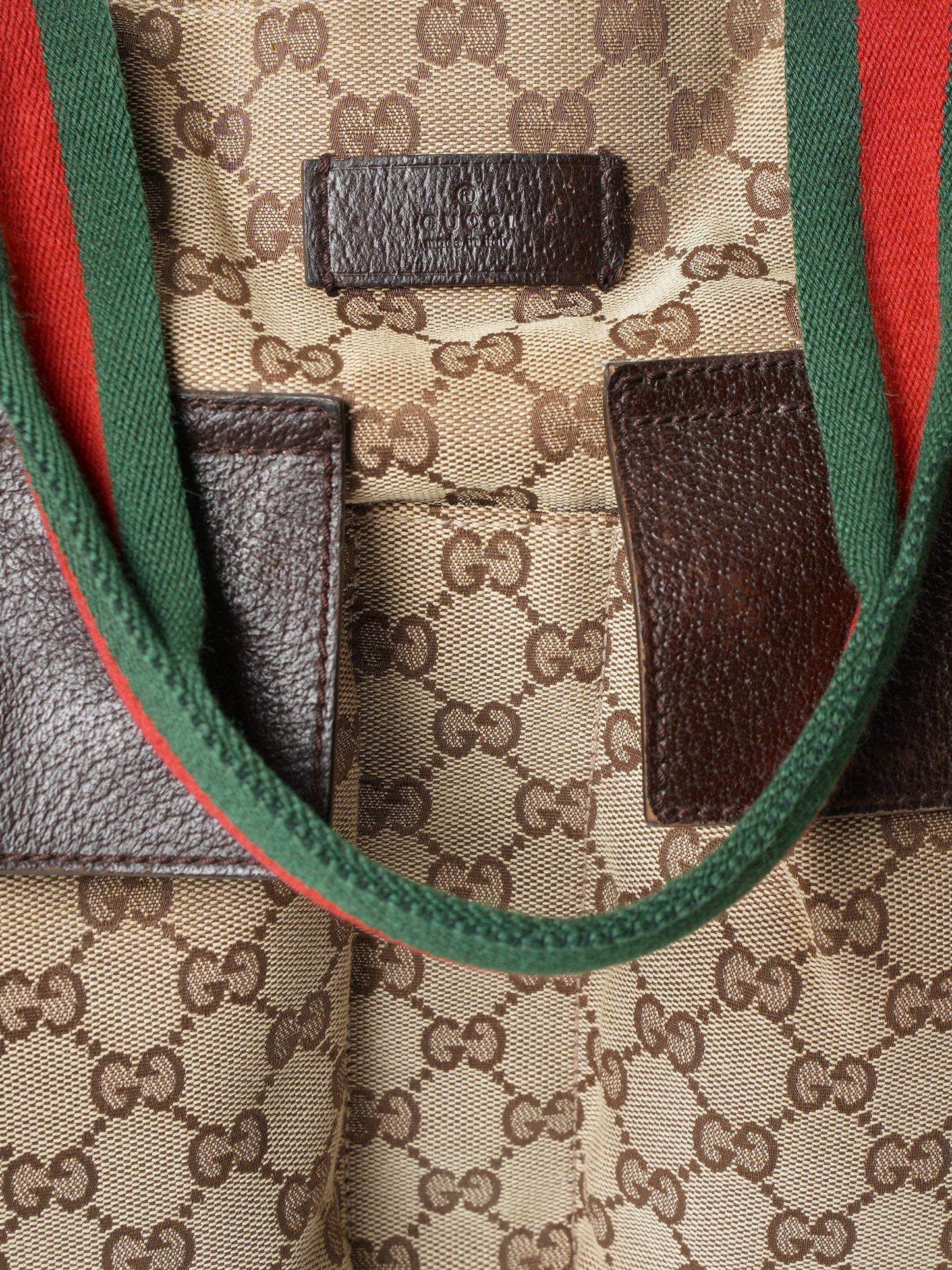Gucci Lou Canvas Tote