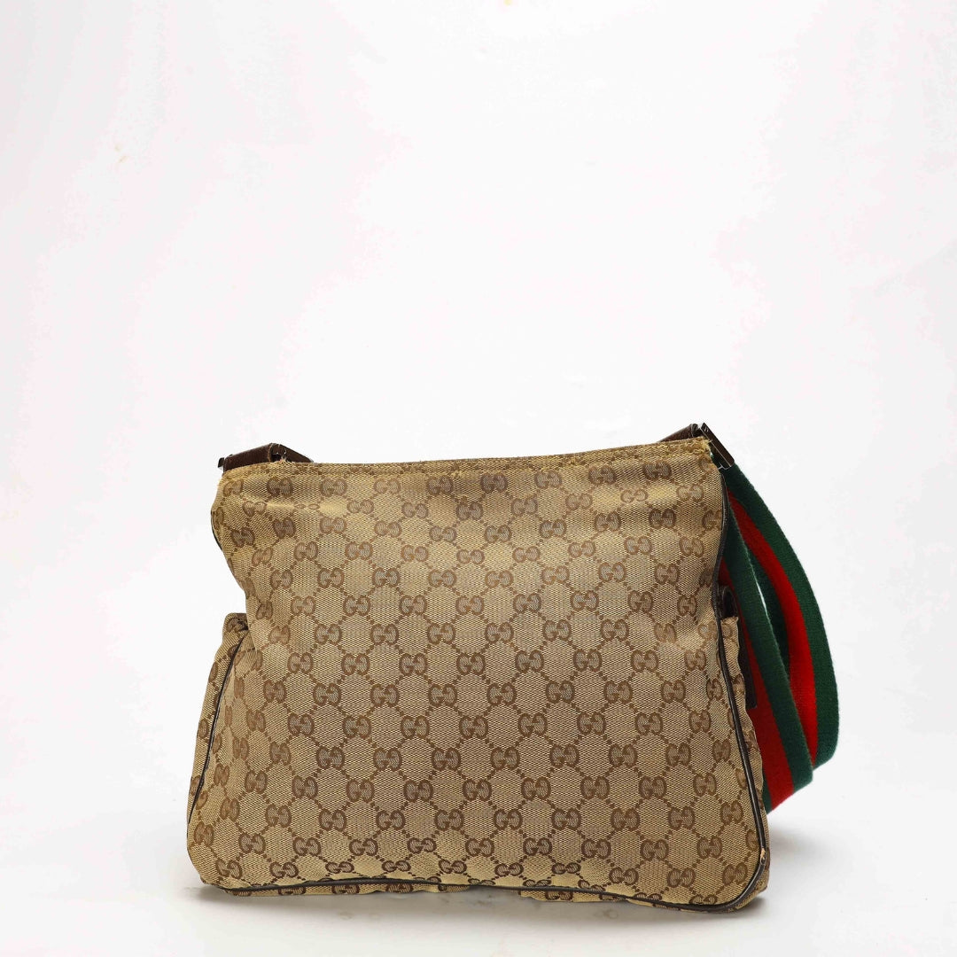 Gucci Monogram Canvas Handbag