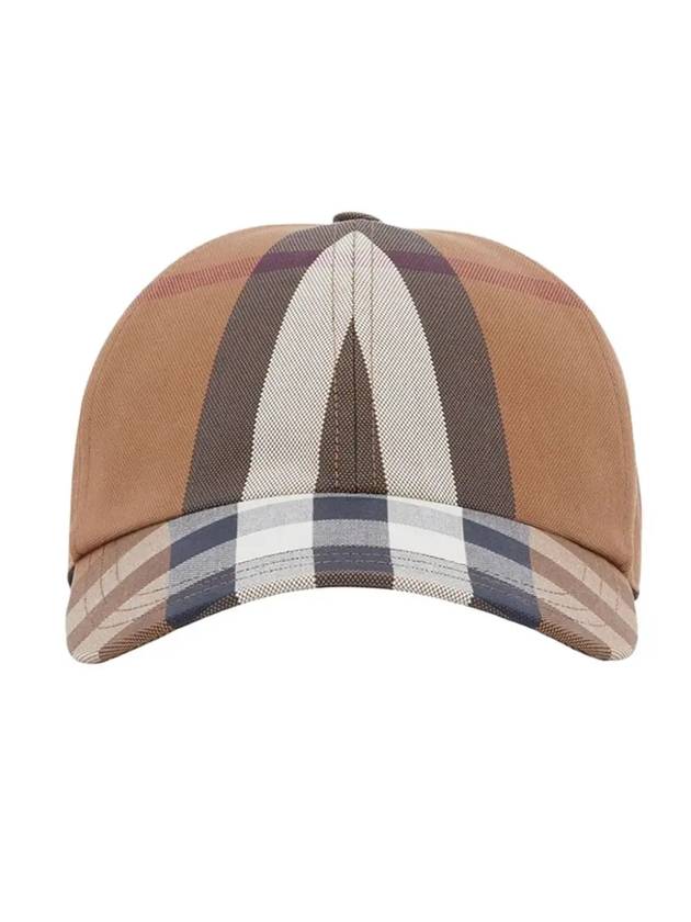 Luxury Burberry Vintage Check Classic Base Ball Cap Brown