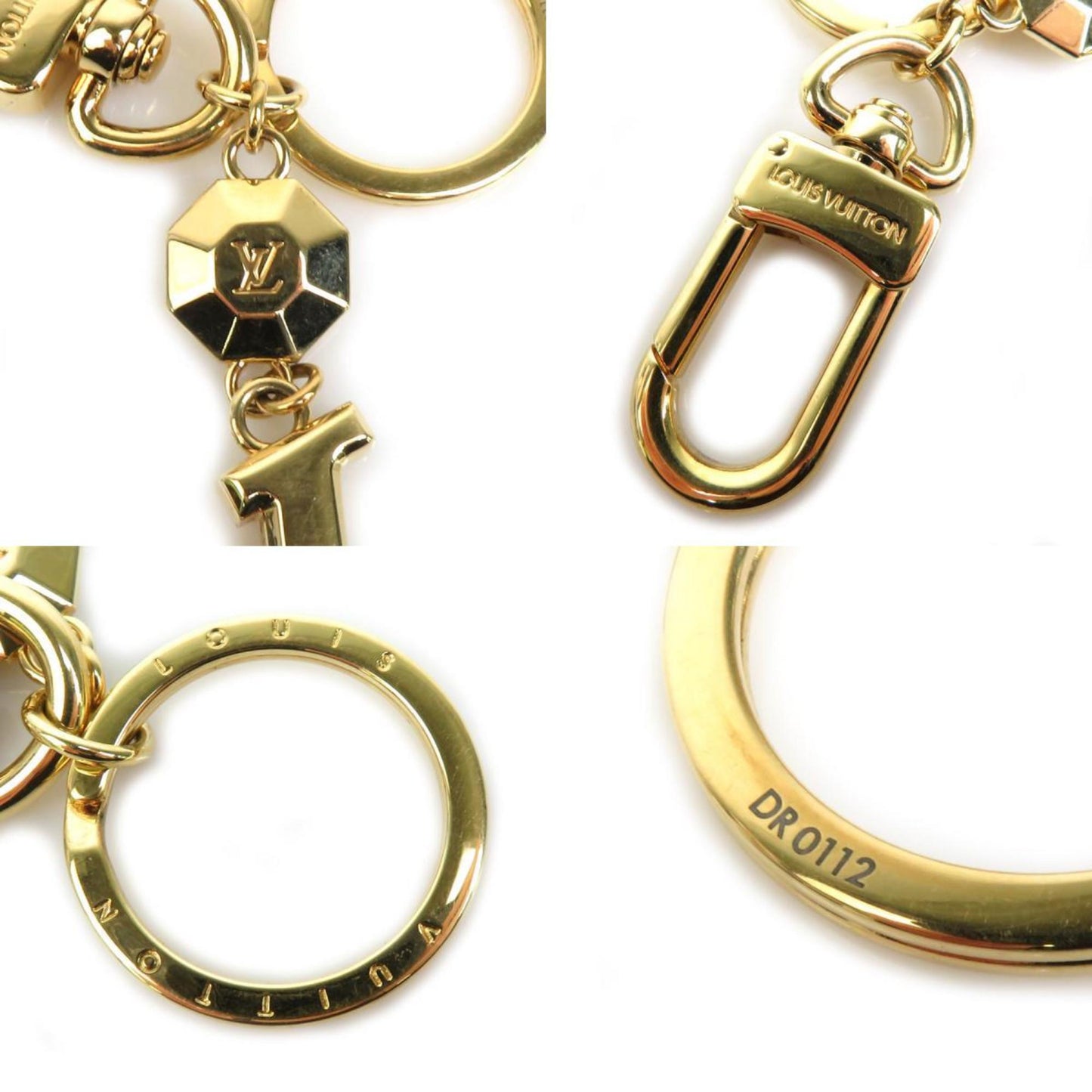 Louis Vuitton  Metal Keyring Charm