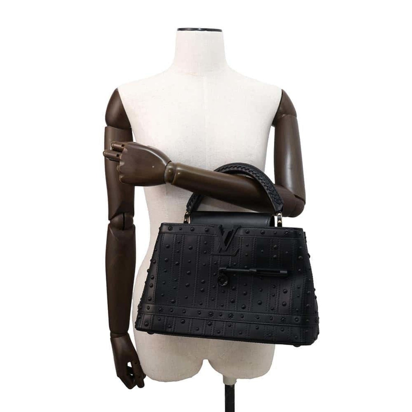 Louis Vuitton  Noir Leather Handbag