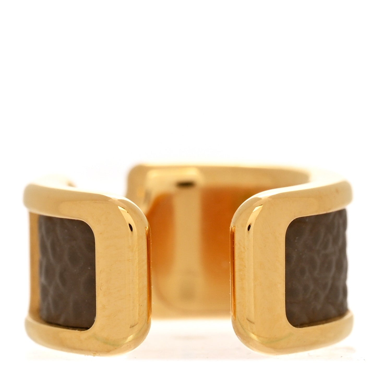 Hermes Epsom Olympe Ear Cuff Etoupe