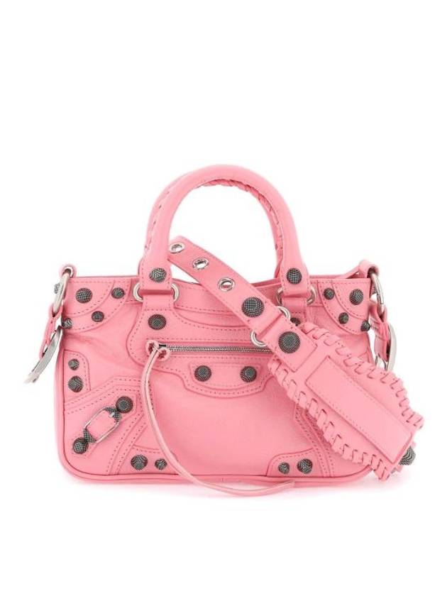 Luxury Balenciaga Trending 2026 Neo Cagole Small Tote Bag Pink