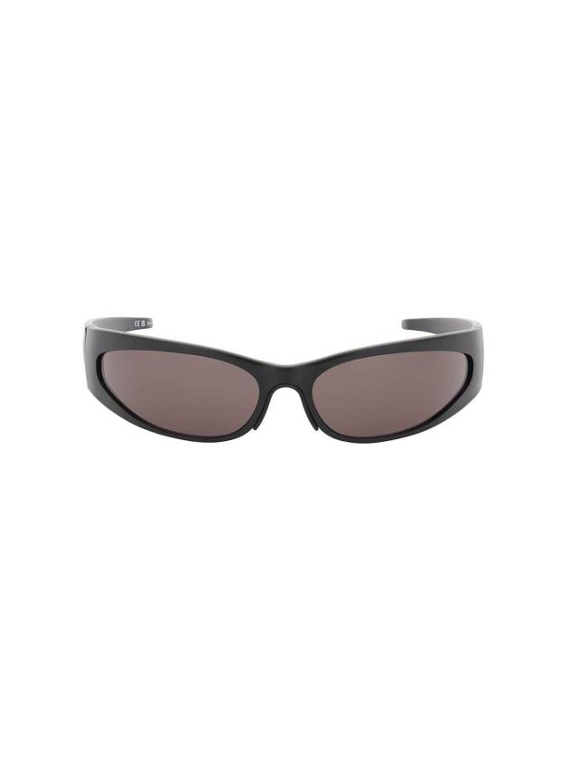 Luxury Balenciaga Trending 2026 Reverse Xpander 2.0 Rectangle Sunglasses Black