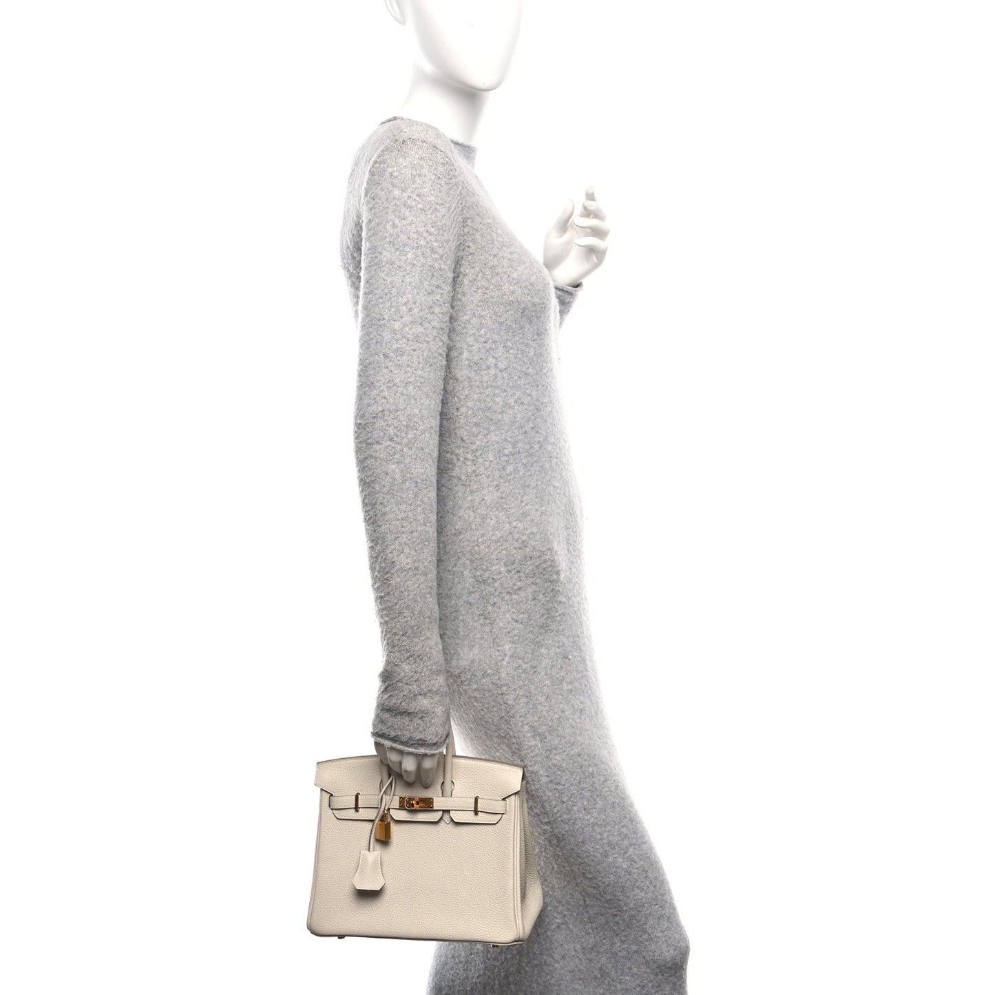 Hermes Togo Birkin 25 Craie