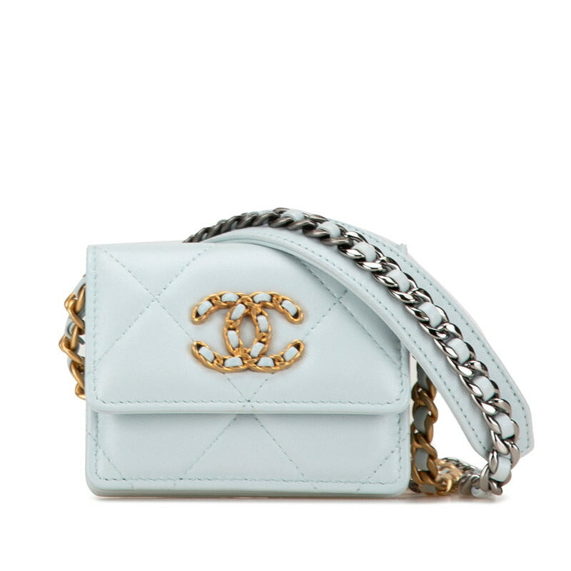 Chanel Chanel19 Lambskin Chain Shoulder Bag